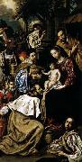 Luis Tristan The Adoration of the Magi oil